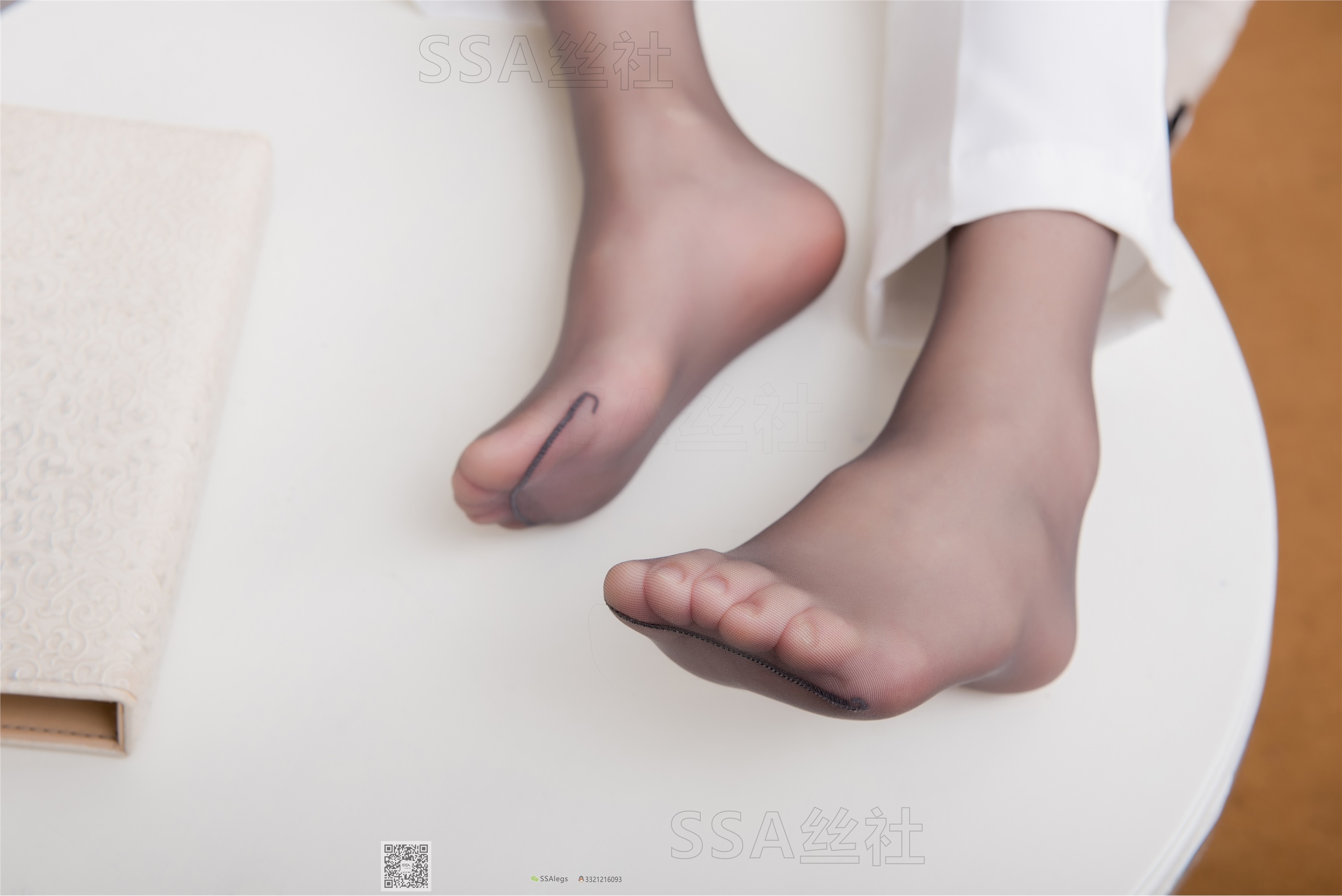 SSA丝社 超清写真 NO.065 大大 白西装裤里丝